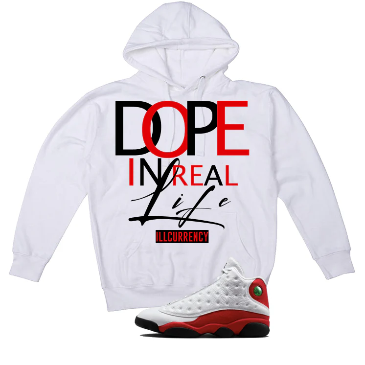 Air Jordan 13 Chicago Matching T-Shirt, Sweatshirts & Hoodies White T-Shirt (DOPE)| illcurrency - Image 3