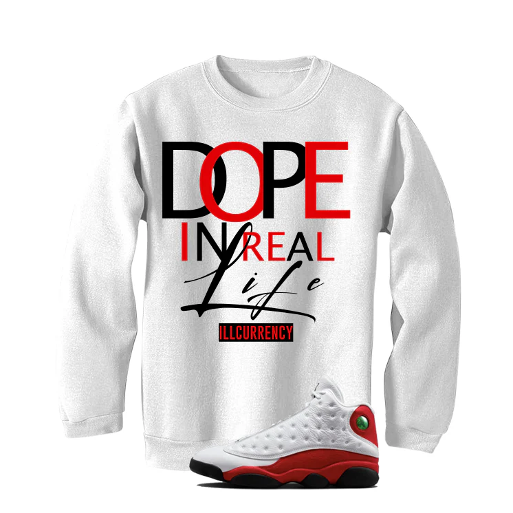 Air Jordan 13 Chicago Matching T-Shirt, Sweatshirts & Hoodies White T-Shirt (DOPE)| illcurrency - Image 4