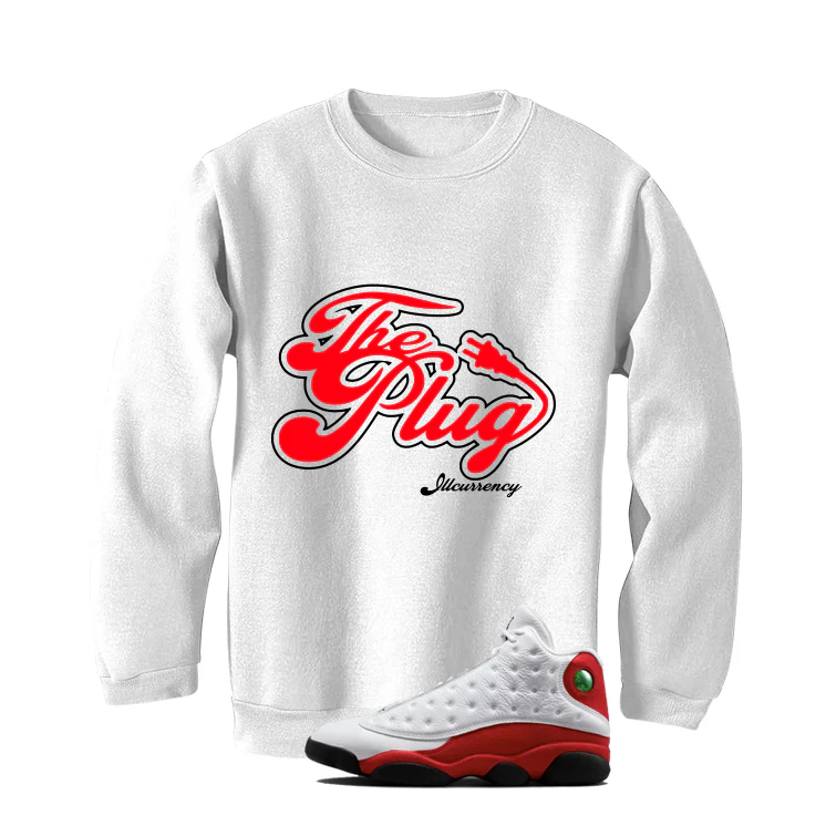 Air Jordan 13 Chicago Matching T-Shirt, Sweatshirts & Hoodies White T-Shirt (The Plug)| illcurrency - Image 4
