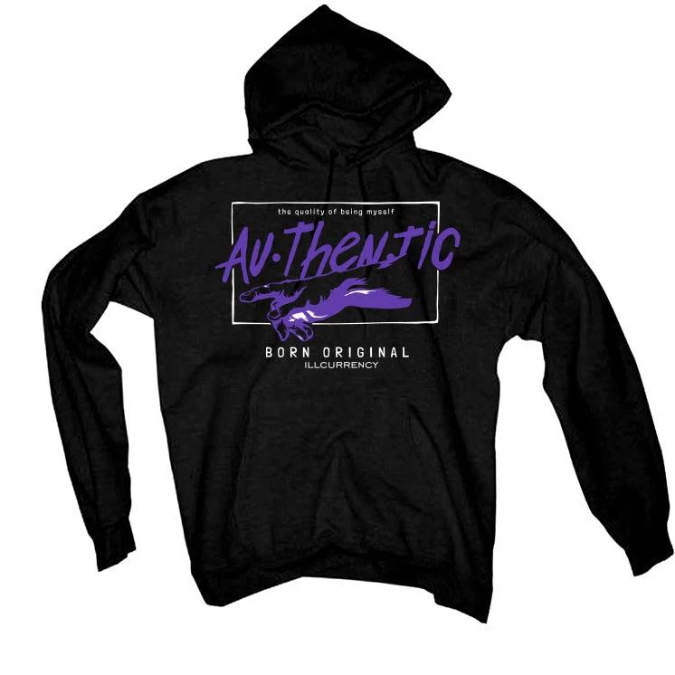 Air Jordan 13 “Court Purple” Black T-Shirt (Authentic) - Image 3