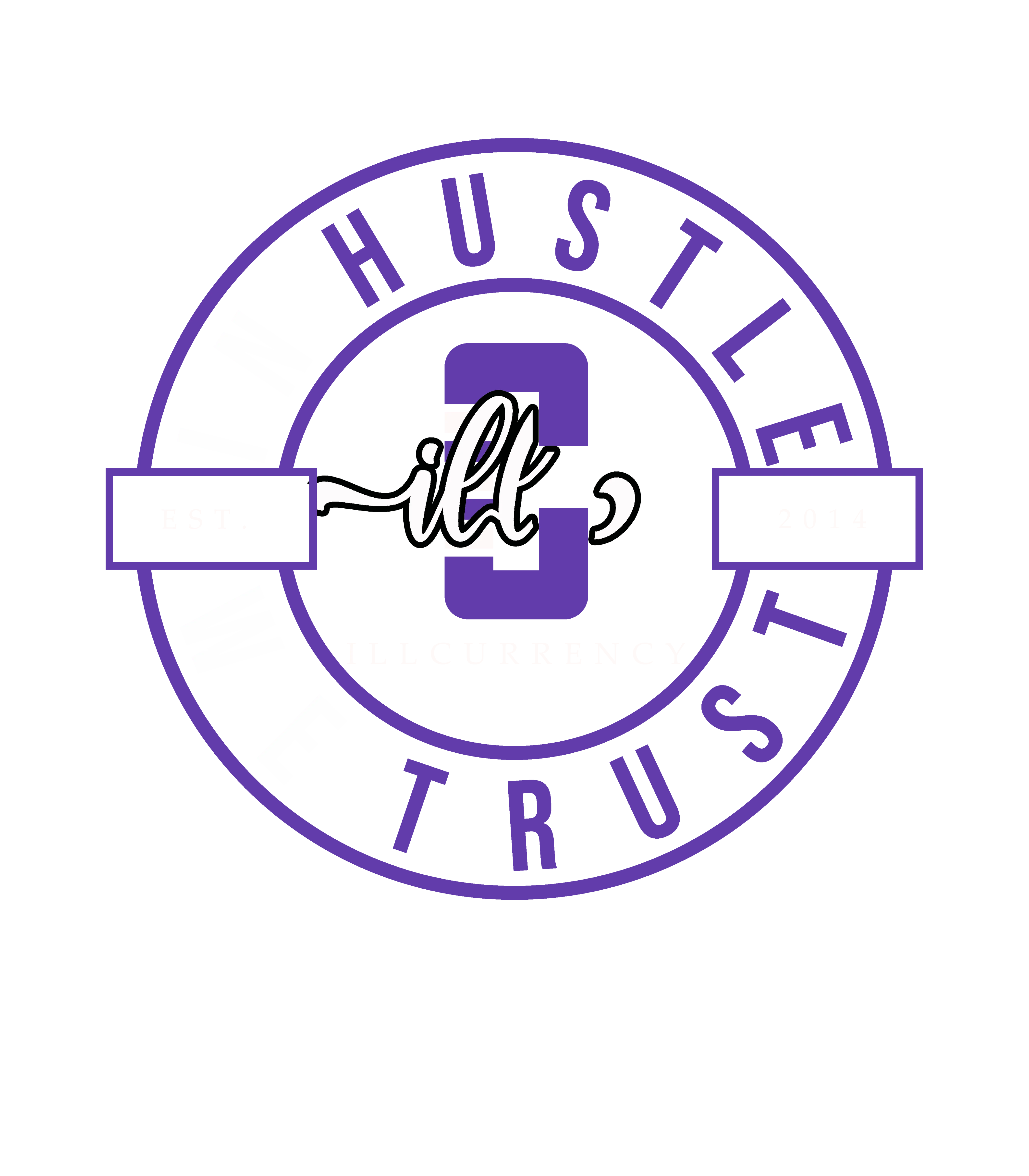 Air Jordan 13 “Court Purple” Black T-Shirt (In Hustle We Trust)