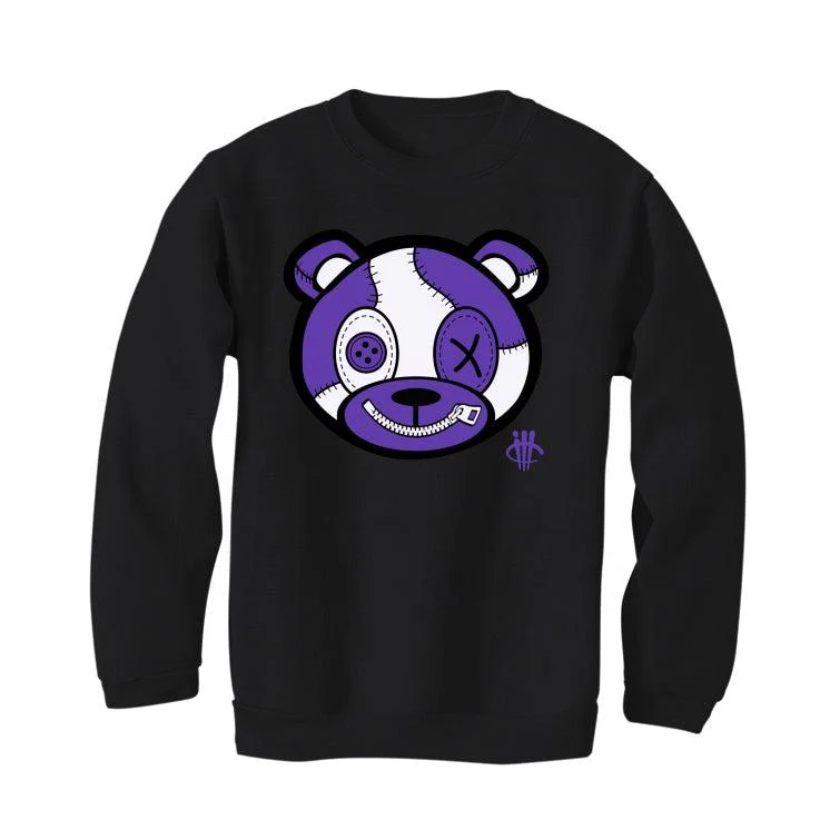 Air Jordan 13 “Court Purple” Black T-Shirt (stitched up ted) - Image 4