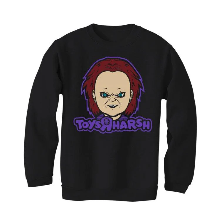 Air Jordan 13 “Court Purple” Black T-Shirt (TOYS R HARSH) - Image 4