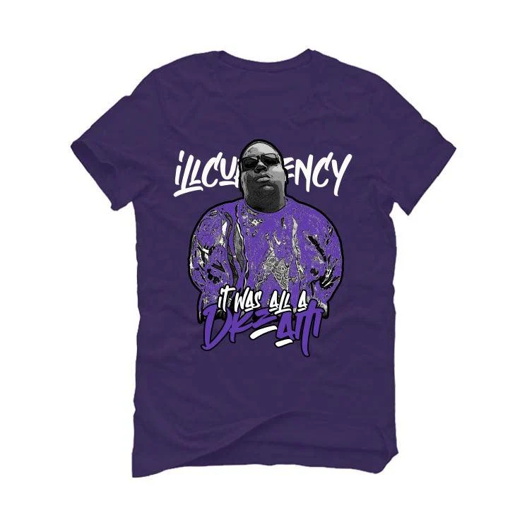 Air Jordan 13 “Court Purple” Purple T-Shirt (Was all a dream) - Image 2