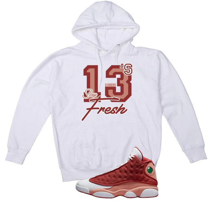 Air Jordan 13 Dune Red White T-Shirt (Stay Fresh)| illcurrency - Image 3
