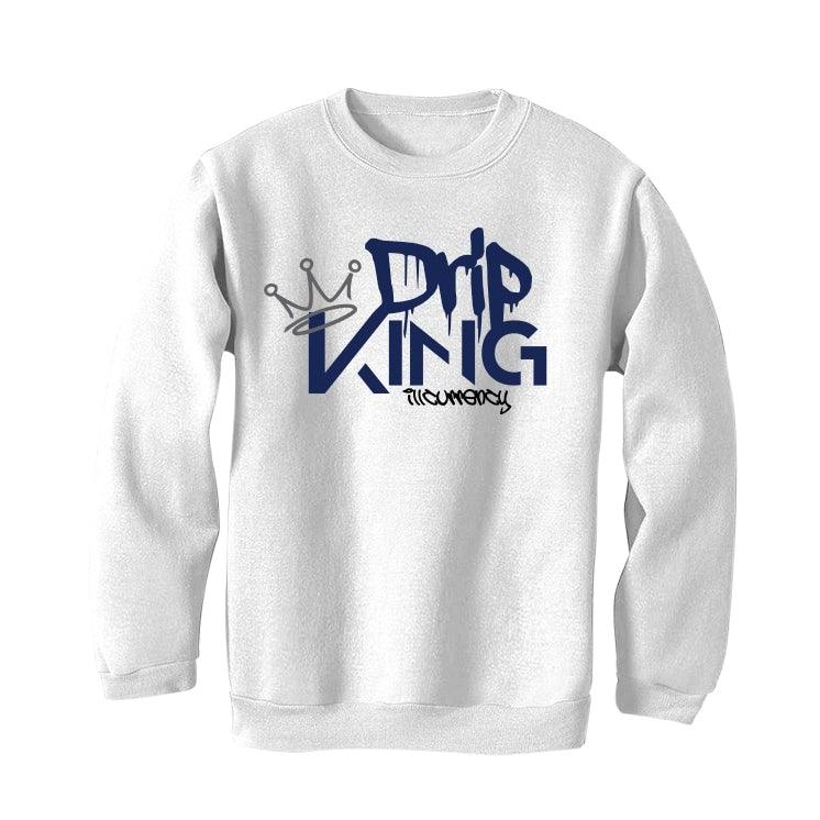 Air Jordan 13 Flint 2020 White T-Shirt (Drip King) - Image 3