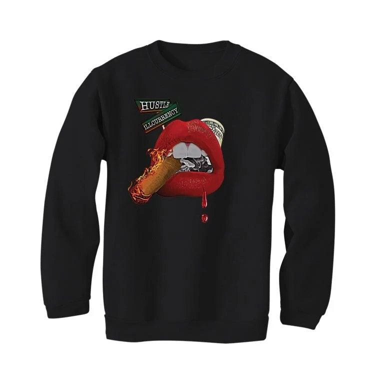 Air Jordan 13 Flint Red 2021 Black T-Shirt (HABANERO LIPS) - Image 3