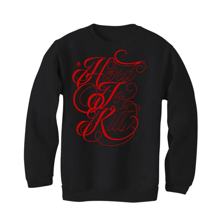 Air Jordan 13 Flint Red 2021 Black T-Shirt (Hard to kill) - Image 4