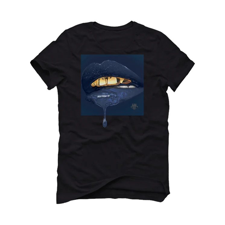 Air Jordan 13 Retro French Blue - Black T-Shirt (LIPSTICK) - Image 2