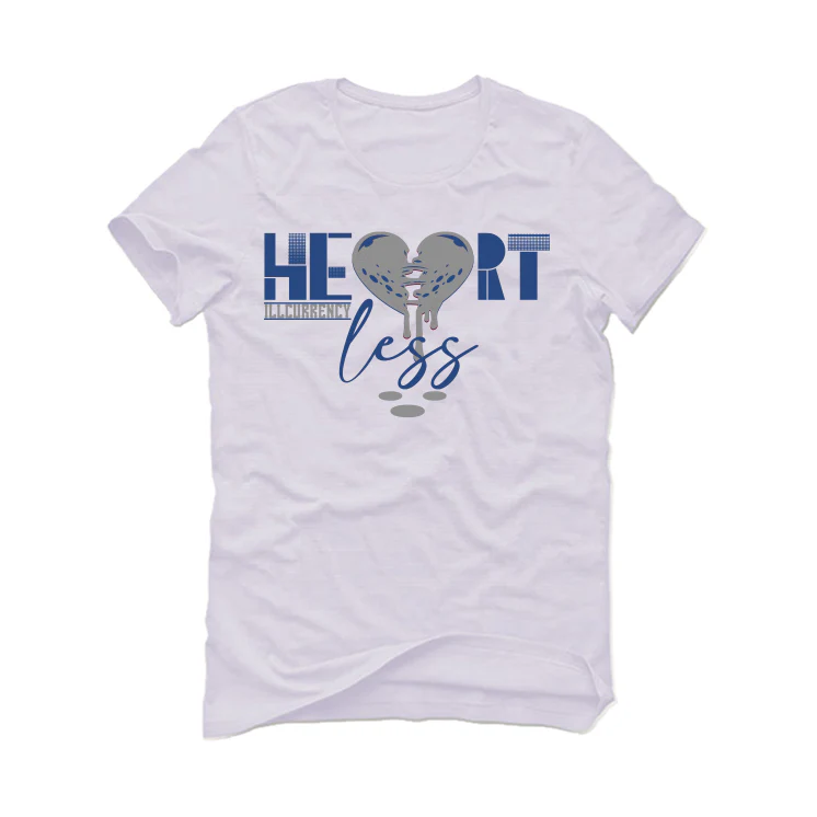 Air Jordan 13 “French Blue” White T-Shirt (Heartless) - Image 2