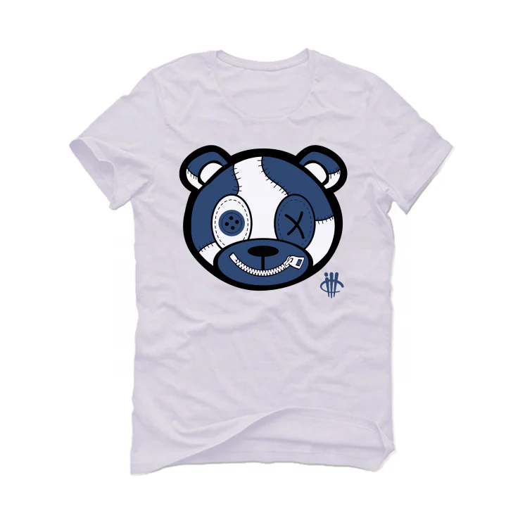 Air Jordan 13 “French Blue” White T-Shirt (stitched up ted) - Image 2