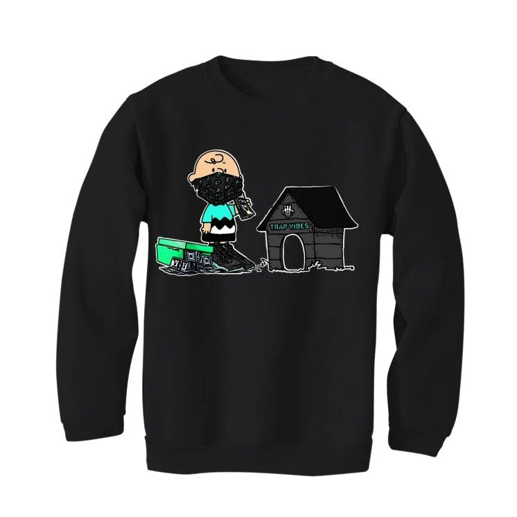 Air Jordan 13 “Island Green” Black T-Shirt (Trap Vibes) - Image 3