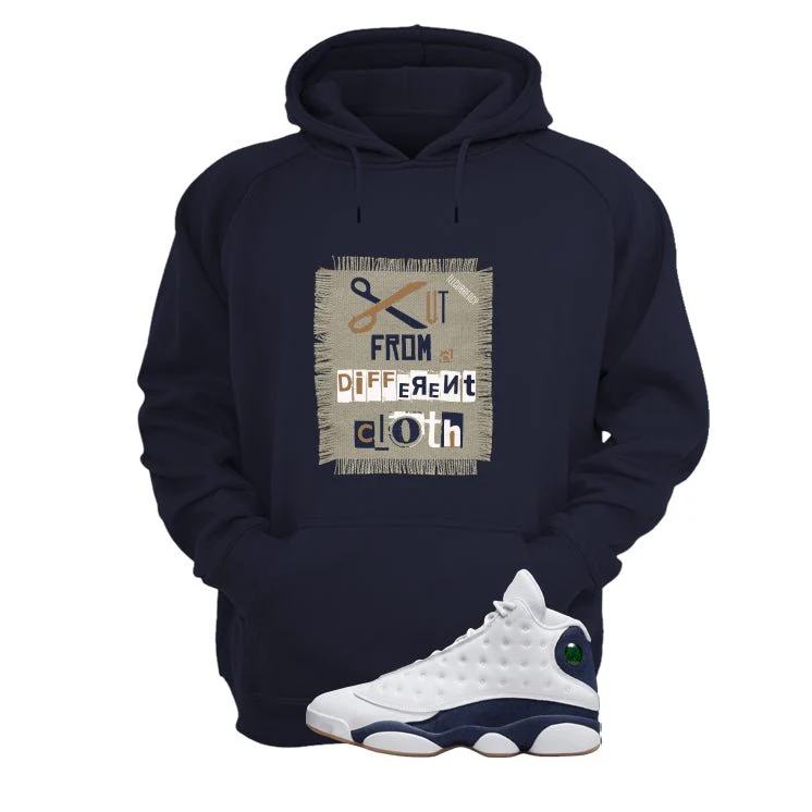 Air Jordan 13 Midnight Navy Navy Blue T-Shirt (Cut from a different cloth)| illcurrency - Image 3
