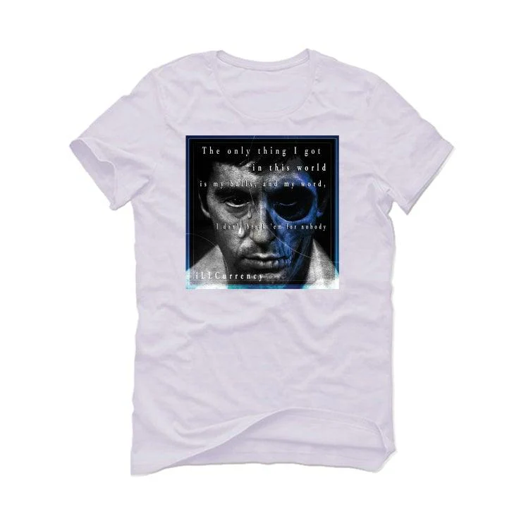 Air Jordan 13 “Obsidian” 2021 White T-Shirt (ONLY THING I GOT (PACINO))