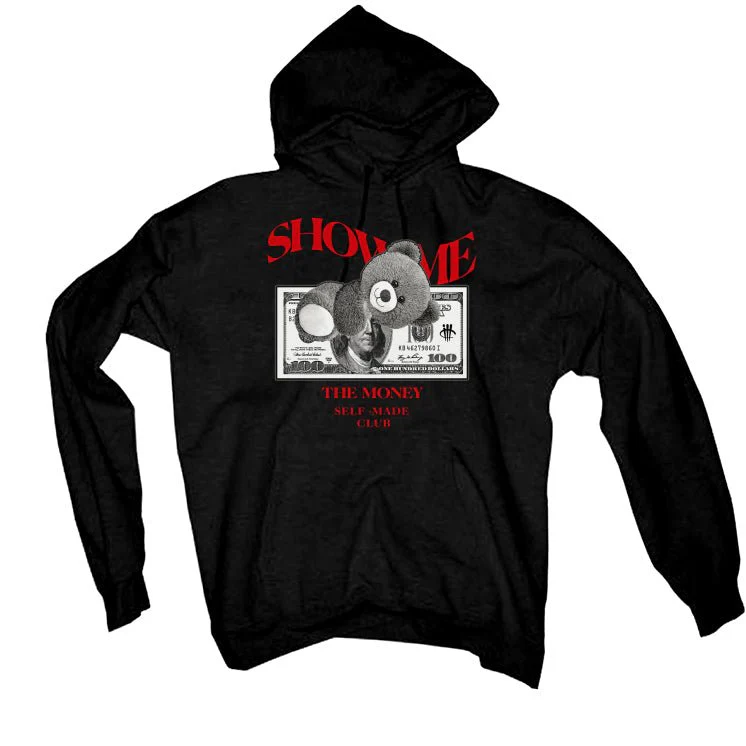 Air Jordan 13 Retro “Black Flint”| ILLCURRENCY Black T-Shirt (SHOW ME) - Image 3