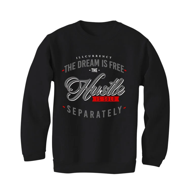 Air Jordan 13 Retro “Black Flint”| ILLCURRENCY Black T-Shirt (The dream is free) - Image 4