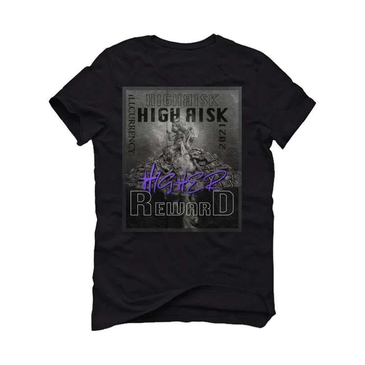 Air Jordan 13 Retro Purple Venom - Black T-Shirt (HIGHER REWARD) - Image 2
