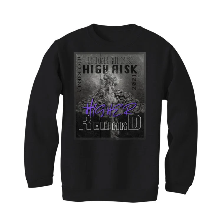 Air Jordan 13 Retro Purple Venom - Black T-Shirt (HIGHER REWARD) - Image 4