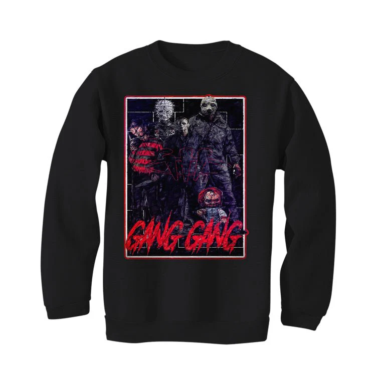 Air Jordan 13 Wolf Grey - Black T-Shirt (GANG GANG) - Image 4