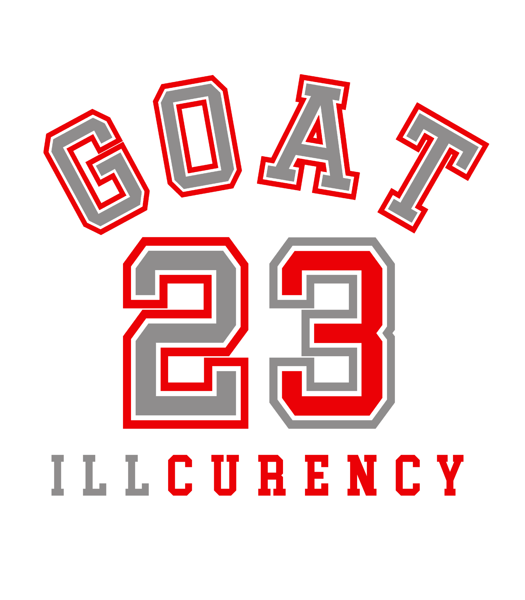 Air Jordan 13 Wolf Grey - White T-Shirt (GOAT 23)