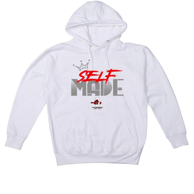 Air Jordan 13 Wolf Grey - White T-Shirt (Self Made) - Image 3