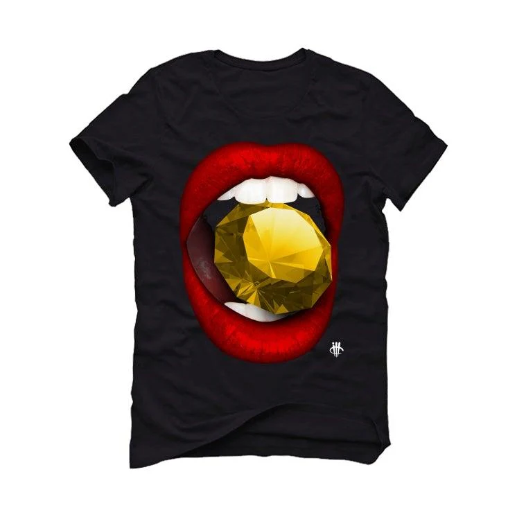 Air Jordan 14 Ferrari Black T-Shirt (Jewel Eater)