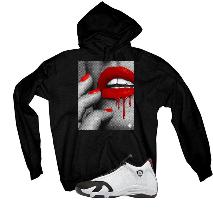 Air Jordan 14 Black Toe Black T-Shirt (Touch)| illcurrency - Image 3