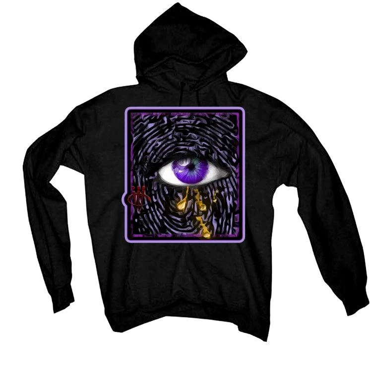 Air Jordan 14 “Doernbecher" Black T-Shirt (eye print) - Image 2