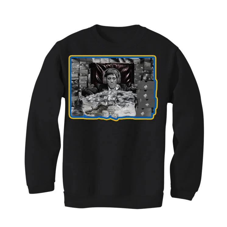AIR JORDAN 14 LANEY |ILLCURRENCY Black T-Shirt (OWN IT) - Image 4