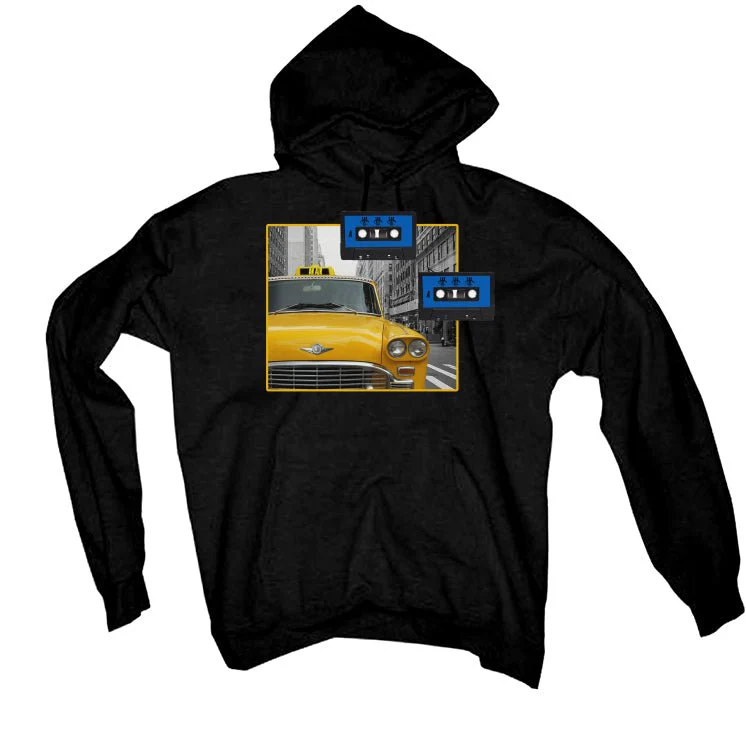 AIR JORDAN 14 LANEY |ILLCURRENCY Black T-Shirt (TAXI) - Image 3