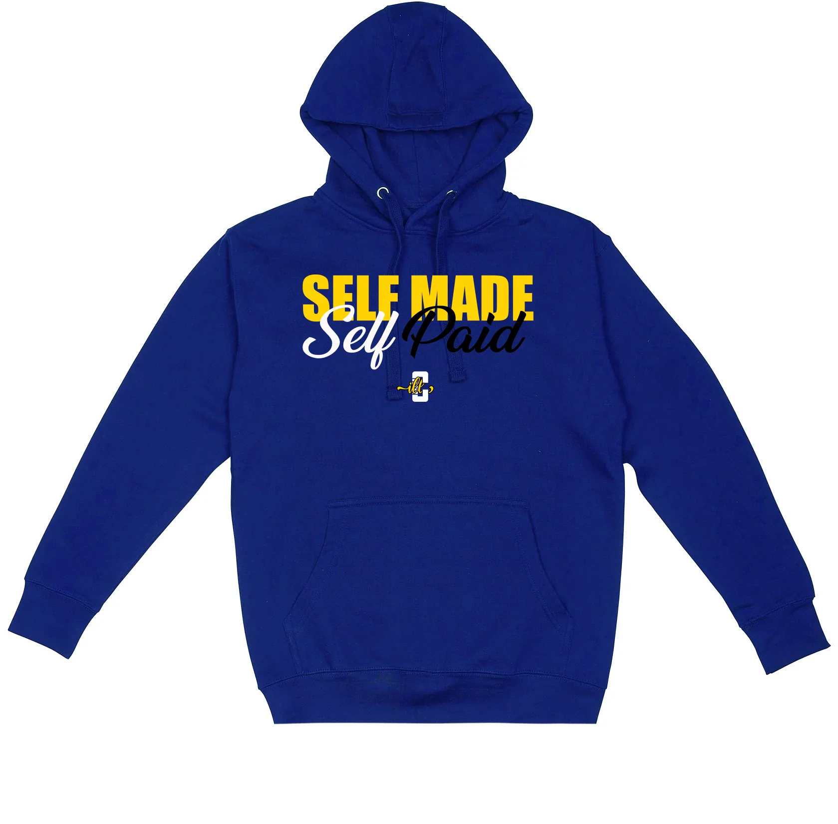 AIR JORDAN 14 LANEY |ILLCURRENCY Royal Blue T-Shirt (Self Made Self Paid) - Image 3