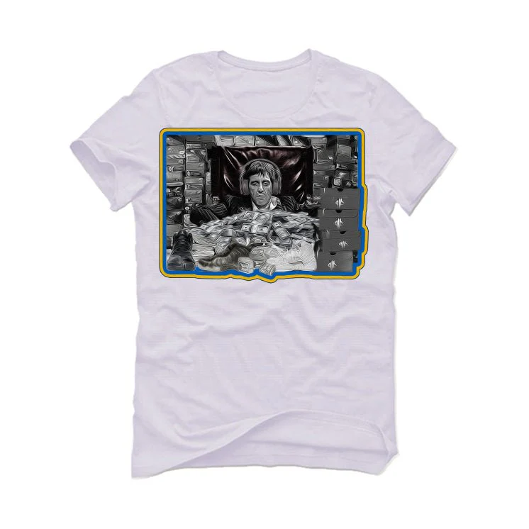 AIR JORDAN 14 LANEY |ILLCURRENCY White T-Shirt (OWN IT) - Image 2