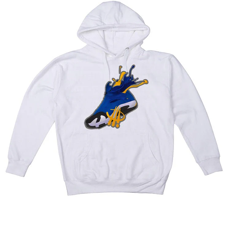 AIR JORDAN 14 LANEY |ILLCURRENCY White T-Shirt (SPLASH) - Image 3