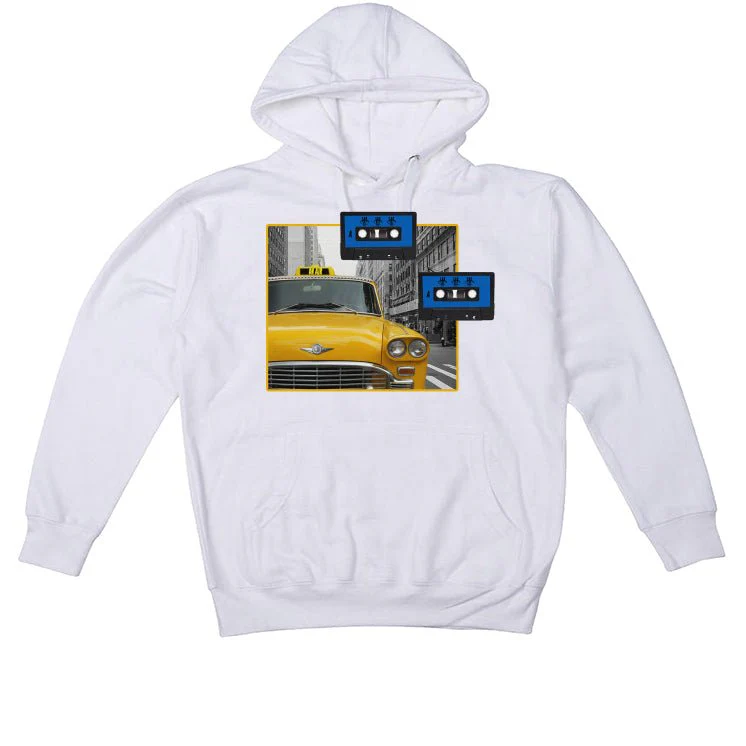 AIR JORDAN 14 LANEY |ILLCURRENCY White T-Shirt (TAXI) - Image 3