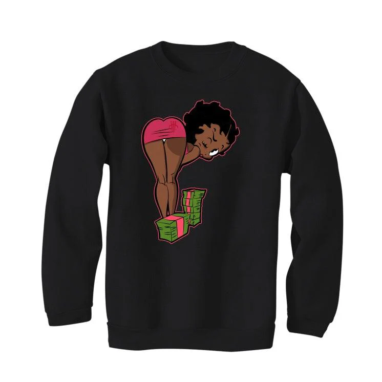 Air Jordan 14 “Shocking Pink” Black T-Shirt (BOO) - Image 4