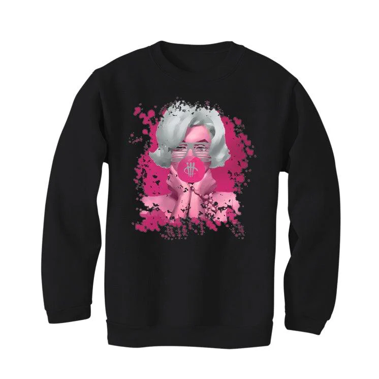 Air Jordan 14 “Shocking Pink” Black T-Shirt (BUBBLE GUM) - Image 4