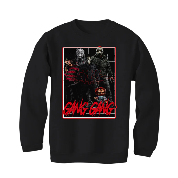 Air Jordan 2 "Chicago" Black T-Shirt (GANG GANG) - Image 4
