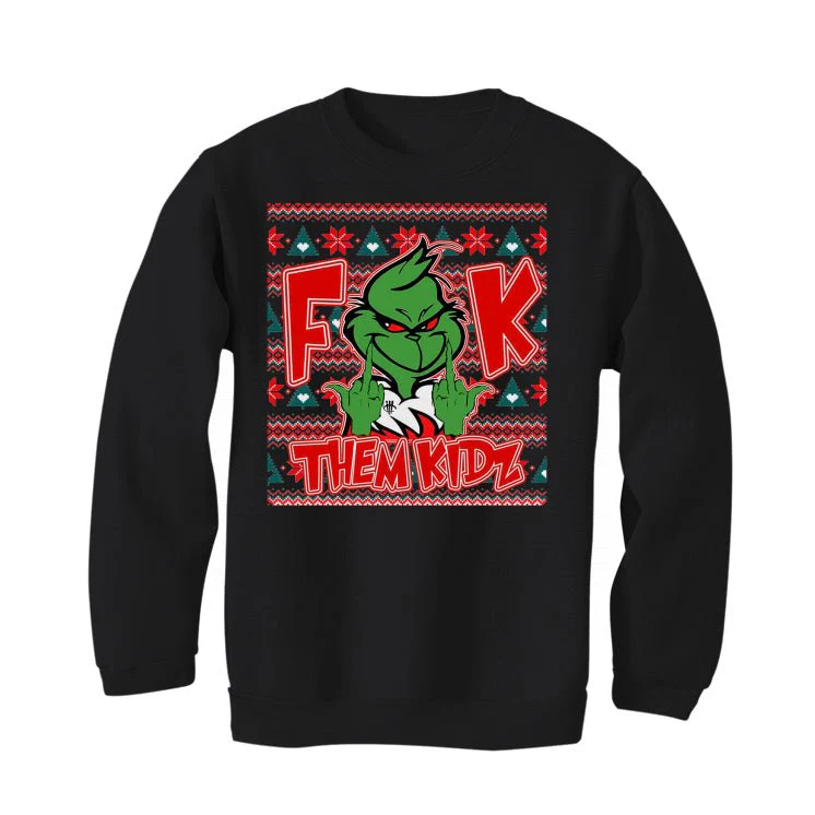 Air Jordan 2 Low “Christmas” | illcurrency Black T-Shirt (Fck Them Kidz) - Image 4