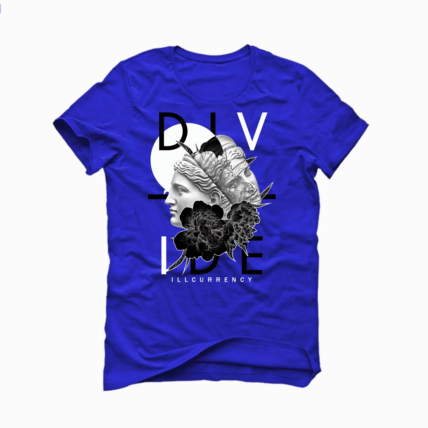 Air Jordan 2 Low Varsity Royal - Royal Blue T-Shirt (Divide) - Image 2