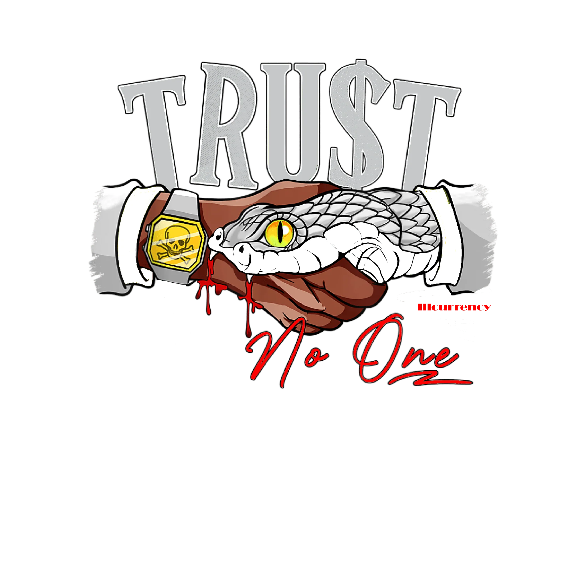 Air Jordan 2 “Python” | illcurrency Black T-Shirt (TRUST NO ONE)