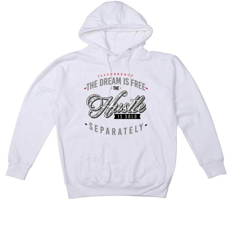 Air Jordan 2 “Python” | illcurrency White T-Shirt (The dream is free) - Image 3
