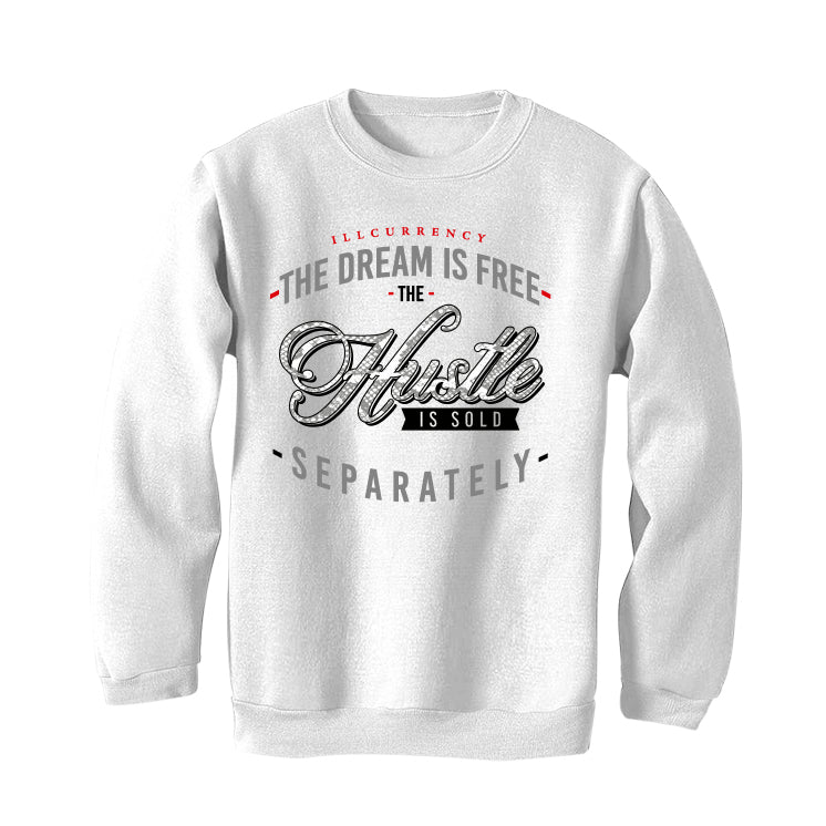 Air Jordan 2 “Python” | illcurrency White T-Shirt (The dream is free) - Image 4