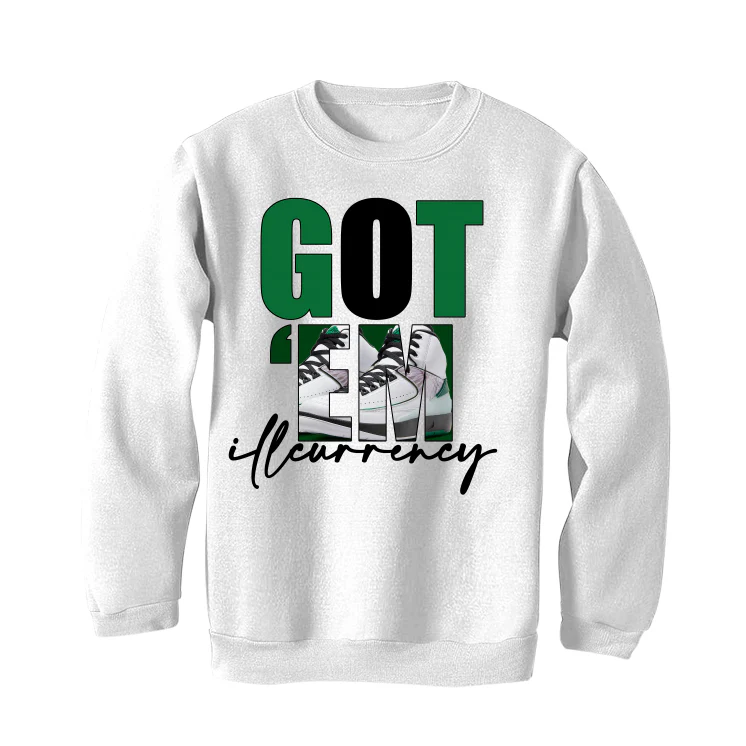 Air Jordan 2 “Wings Program” | illcurrency White T-Shirt (Got Em) - Image 4