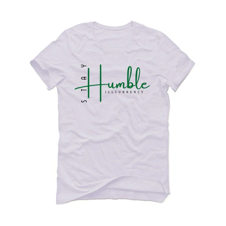 Air Jordan 2 “Wings Program” | illcurrency White T-Shirt (Stay Humble) - Image 2