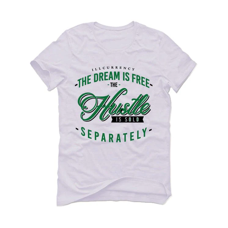 Air Jordan 2 “Wings Program” | illcurrency White T-Shirt (The dream is free) - Image 2