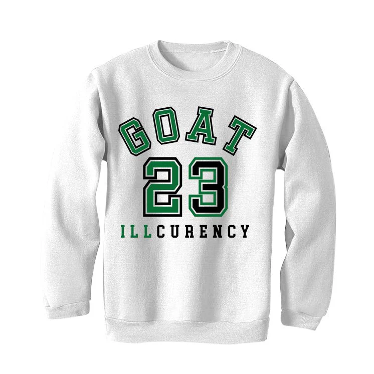 Air Jordan 2 “Wings Program” | illcurrency White T-Shirt (The Goat 23) - Image 4