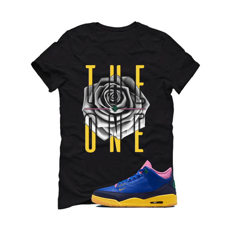 Air Jordan 3 Brazil Matching t-shirt, sweatshirts & hoodies Black T-Shirt (The One)| illcurrency - Image 2