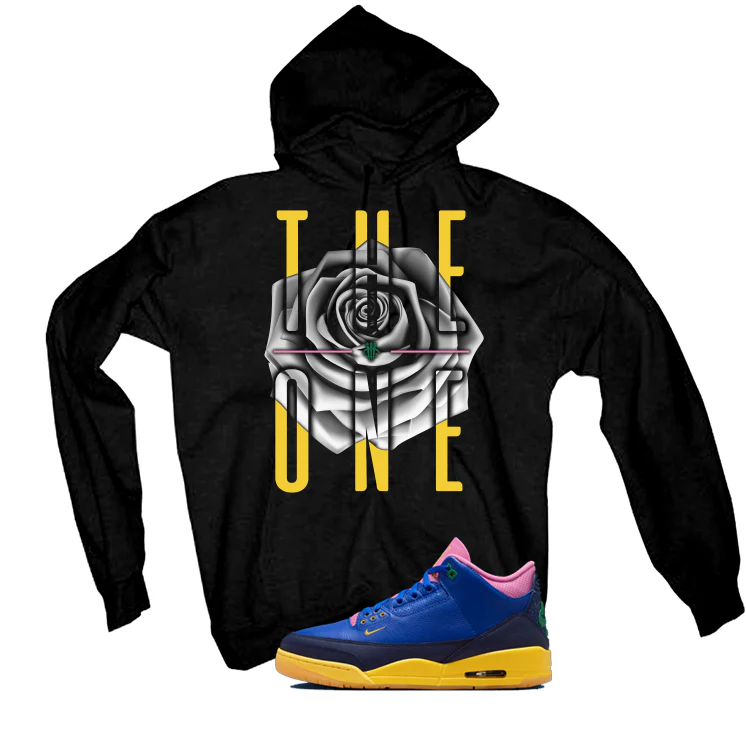 Air Jordan 3 Brazil Matching t-shirt, sweatshirts & hoodies Black T-Shirt (The One)| illcurrency - Image 3