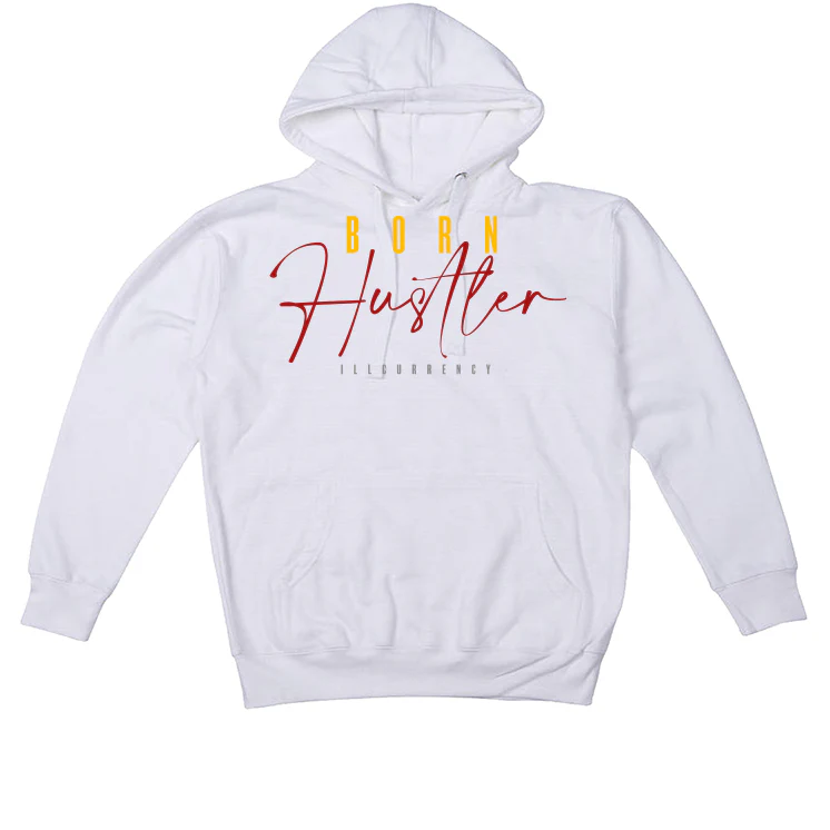 Air Jordan 3 “Cardinal” White T-Shirt (Born Hustler) - Image 3