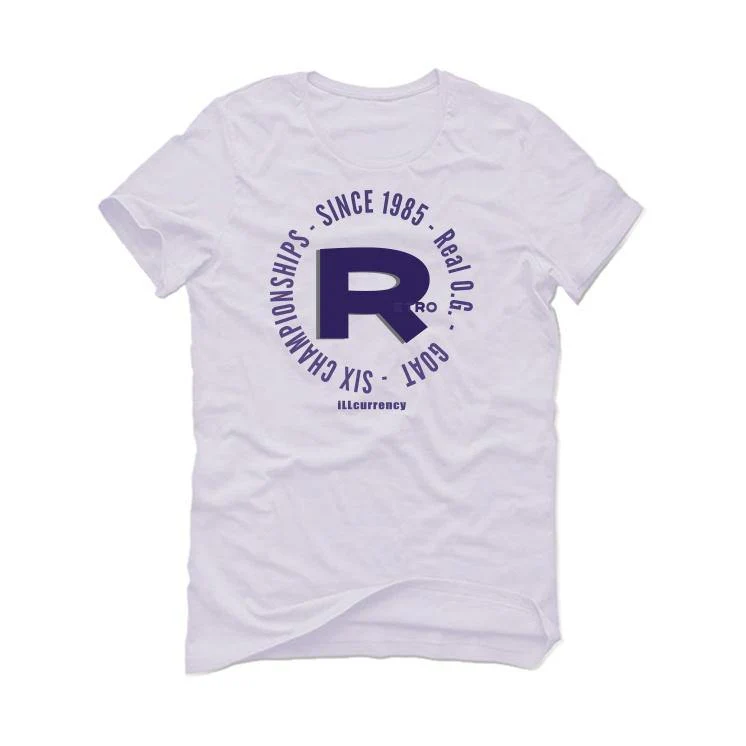 Air Jordan 3 “Court Purple” White T-Shirt (retro og)